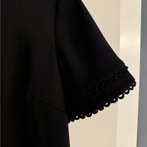 Ann Taylor Flowy Black Dress